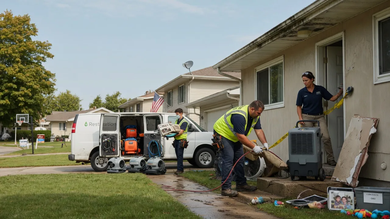 Water Damage Restoration in Garfield, KS near me